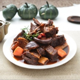 [쑥이네] 춘식이 소갈비찜/매운소갈비찜 700g x 4팩(총 2.8kg) (무료배송)