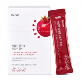 [휴럼] 저분자 콜라겐 글로우 젤리 20g*14포 x 1박스 (무료배송)