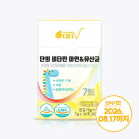 단븨 비타민 아연&유산균 60g(2g*30포) x 1케이스