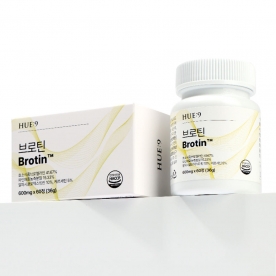 [1+1] [휴나인] 효소 브로멜라인 브로틴 600mg x 60정 (무료배송)