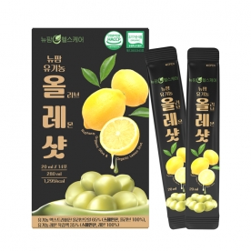 [1+1] [뉴팜헬스케어] 뉴팜 유기농 올리브 레몬샷 20ml x 14포 (무료배송)