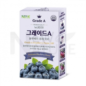 [1+1] 그레이드A 블루베리 퓨레 100 20g*14포입 (무료배송)
