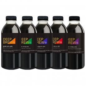 [딥브루] 당일제조 블랜딩/브라질/콜롬비아/케냐AA/디카페인 커피원액 500ml/1L 모음 (무료배송)