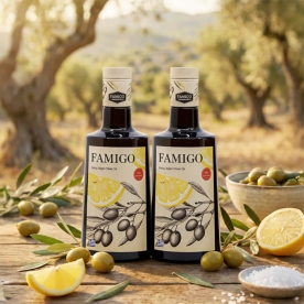 [파미고] 엑스트라버진 올리브오일 위드 레몬 올레샷 500ml(2개이상구매가능) (무료배송)
