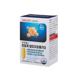 대원헬스 초임계 알티지 오메가3 860mg*30캡슐 x 3개 (무료배송)
