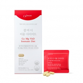 [임박]오브맘 칼마디 이뮨 다이어트 28포입 1박스 (핑거루트추출분말 체지방감소) (무료배송)