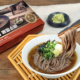 30년 전통 명수작 프리미엄 메밀소바 밀키트 2인분 (무료배송)