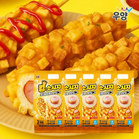 [임박] 킹소세지 포테이토 핫도그 450g(3입) x 5봉 (무료배송)