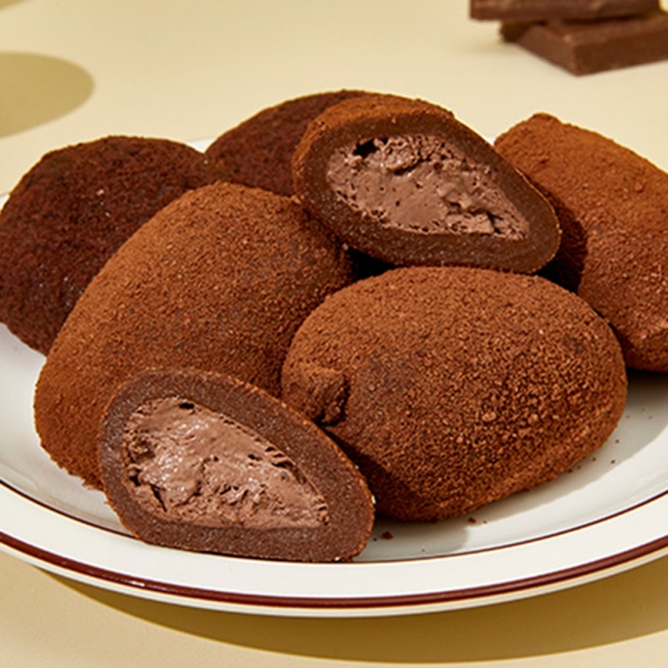 [미크플로] 초코 카이막 크림 찹쌀떡 모찌 65g*6개입 (무료배송)