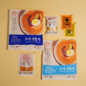 [보영만두] 보영 냉쫄면 안매운맛 2인분*2봉 x 1박스 (총4인분 약 2kg) (무료배송)