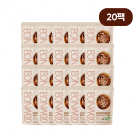 [임박특가] [실온] 본우 동물복지 유기농 한우장조림 60g x 20팩 (1개당 895원) (무료배송)