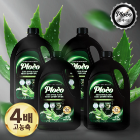 프로코 실내건조 프리미엄 초고농축 9종효소 알로에베라 세탁세제 2.5L 2+2 (4개입) (무료배송)