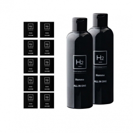 [홈쇼핑상품] H2 옴므 올인원 남성화장품 200ml x 1개 (파우치5장증정) (무료배송)