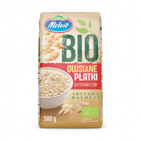 (폴란드산) 멜빗 유기농 퀵 오트밀 500g
