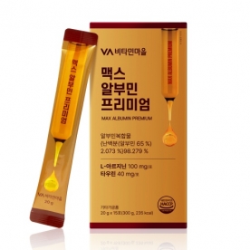 [비타민마을] 맥스 알부민 프리미엄 20g*15포 X 1박스 (무료배송)