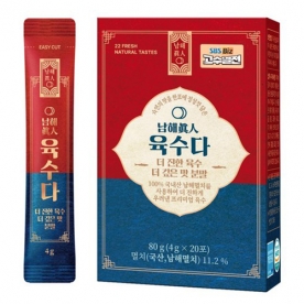 자연의 맛을 한포에 정성껏 담은 남해진인 육수다 80g (4g x 20포) (4개이상 구매가능) (무료배송)