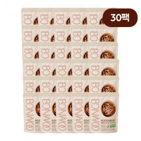 [임박] 실온 본우 동물복지 유기농 한우장조림 60g x 30팩 (무료배송)