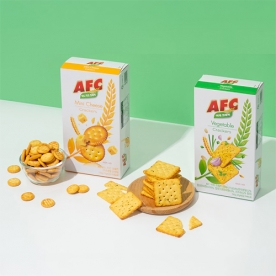 AFC 미니 치즈 크래커 & 야채 크래커 2종 골라담기 150g x 16개 (1카톤) (무료배송)