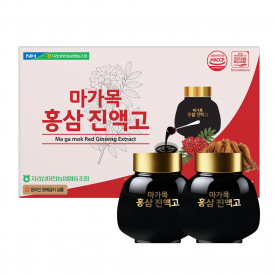 [지리산마천농협] 마가목 홍삼 진액고 500g*2병 (+보자기동봉) (무료배송)