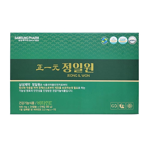 [삼성제약] 정일원 500mg*120캡슐 (+쇼핑백)  (무료배송)
