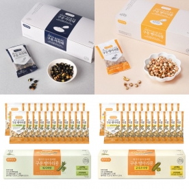 하루한콩 15g*22봉 x 4박스 (군옥수수 병아리콩/와사비병아리콩/병아리콩솔트/서리태 각 1박스씩) (무료배송)