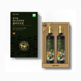 [임박] [어바웃네이처] 유기농 엑스트라버진 올리브오일 250ml x 2병 (무료배송)