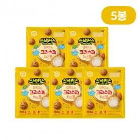 쉐프스토리 단백고소 크리스피치즈볼 350g x 5팩 (1팩 10알) (무료배송)