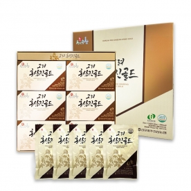 [추석특가] [천년송삼] 6년근 홍삼진 골드 70ml*30포 x 1박스 외 1종+쇼핑백포함 (무료배송)