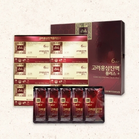 [추석특가] [천년송삼] 농협 6년근 고려홍삼직액플러스 70ml*30포 외 1종+쇼핑백포함 (무료배송)