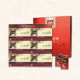 [추석특가] [천년송삼] 농협 6년근 순수 홍삼액 70ml*30포 x 1박스 외 1종+쇼핑백포함 (무료배송)