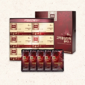 [추석특가] [천년송삼] 농협 6년근 고려홍삼 진액 플러스 70ml*60포 x 1박스 외 1종+쇼핑백포함 (무료배송)