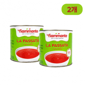 이탈리아 라피아만떼 토마토퓨레 2.5kg(토마토 99.4％ 함유) x 2캔 (무료배송)