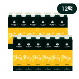 르프룻 오렌지 착즙주스 1L x 12팩 (무료배송)