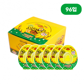 [편의점상품] 상큼레몬향 오리알젤리 28g*6입 x 16케이스 (총 96입) (무료배송)