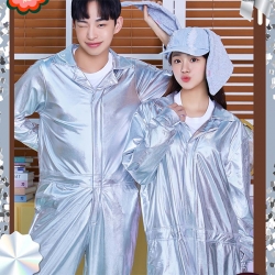 실버 에나멜 점프슈트 반티 인기반티