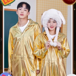 골드 에나멜 점프슈트 반티 인기반티