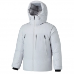 하프패딩점퍼 연그레이