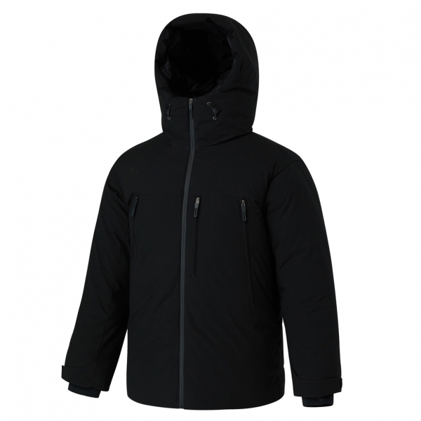 하프패딩점퍼 블랙