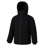 하프패딩점퍼 블랙