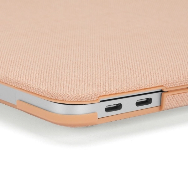 패브릭 맥북 하드쉘 MBP USB-C 13형 핑크