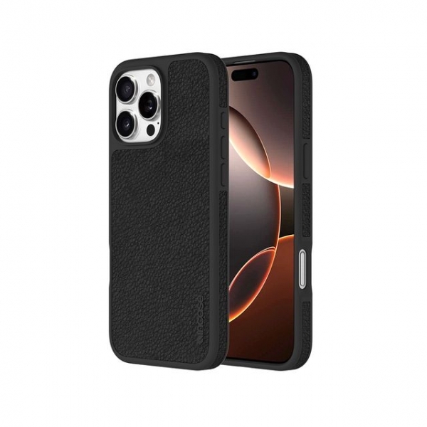 아이콘 아이폰16프로맥스 맥세이프 케이스 블랙 레더 INPH190392-LHOB