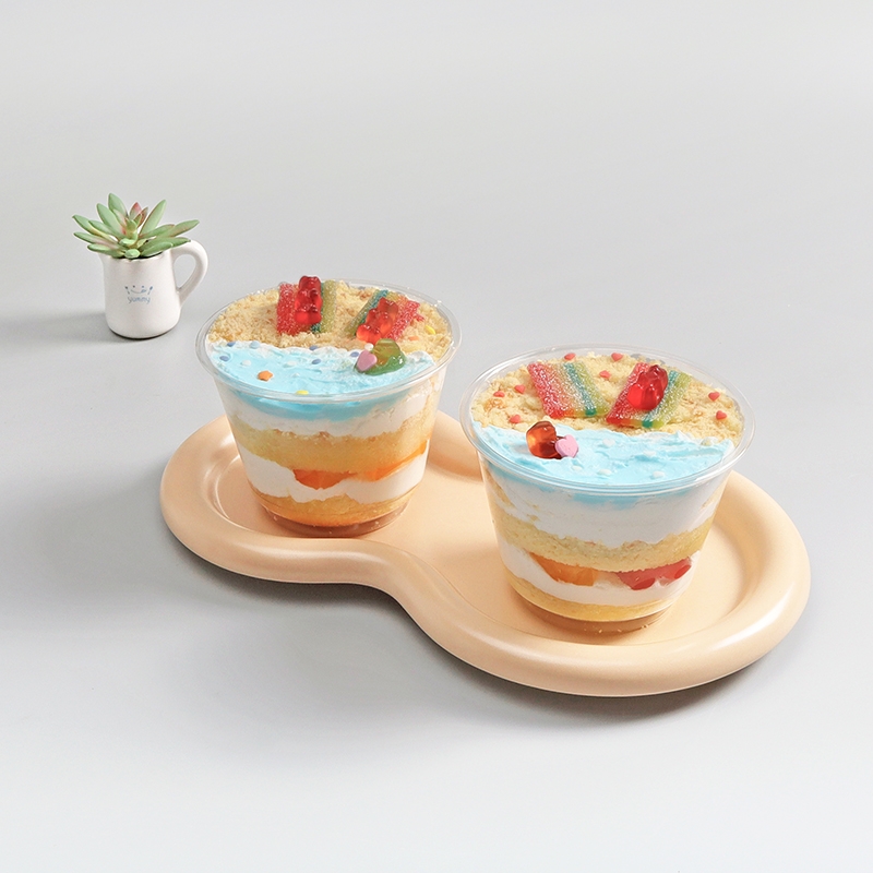 모래사장컵케이크(대) 만들기키트 (베이킹세트) (간편세트, 큰컵 6개분량)