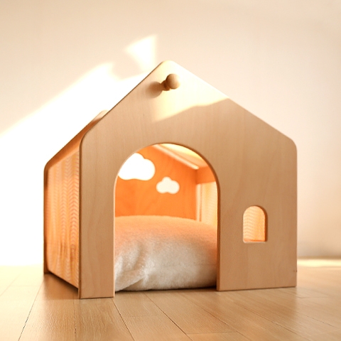 하우스 전용 쿠션 패브릭 명패 식탁 악세서리