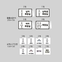 삼일중학교 돌출 표찰외 결재페이지입니다.