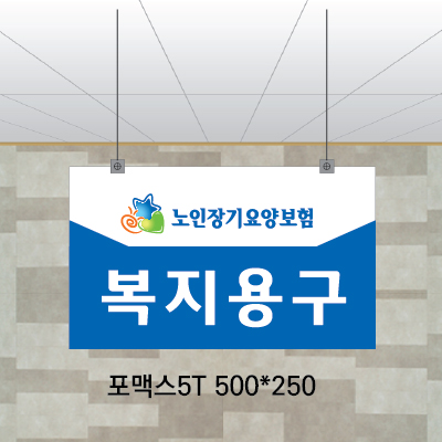 천정걸이(포맥스5T)500x250 표찰