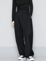 Casual wide leg slacks