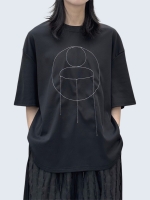 Design Embroidery Pattern T-shirt