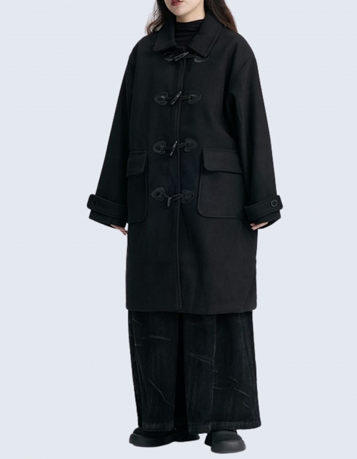 mid-length duffle coat