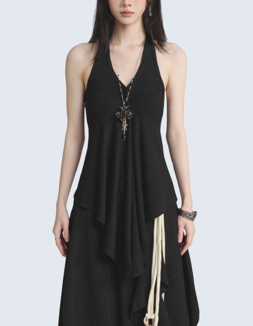 Unbalanced Design Niche Vest