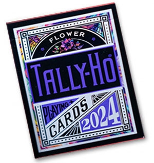 Tally-Ho 2024 Flower (탈리호 2024 플라워) Playing Cards by US Playing Card Co